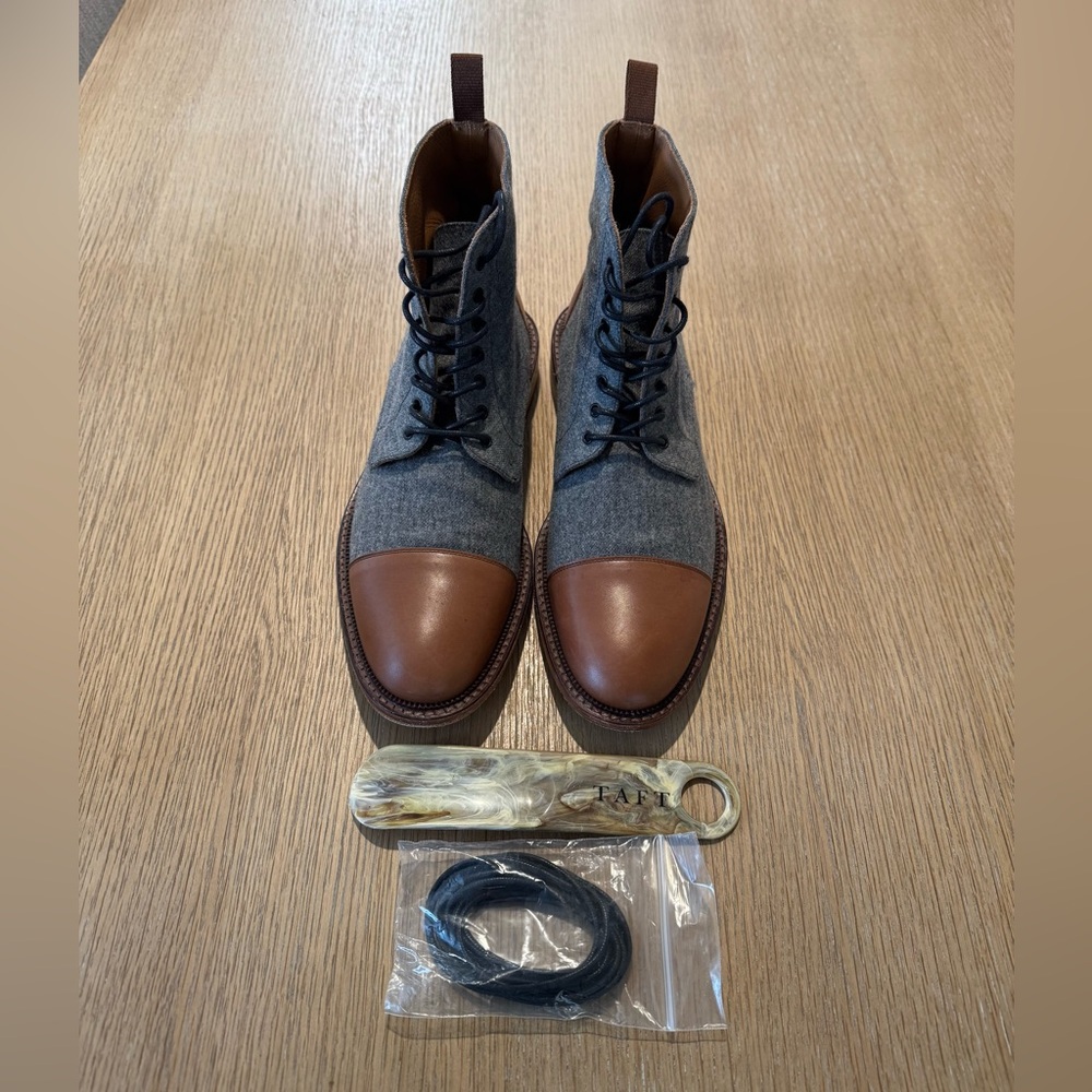 Taft The Jack Boot in Grey/Brown 8 / EU41